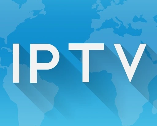 IPTV streaming guide on a modern television