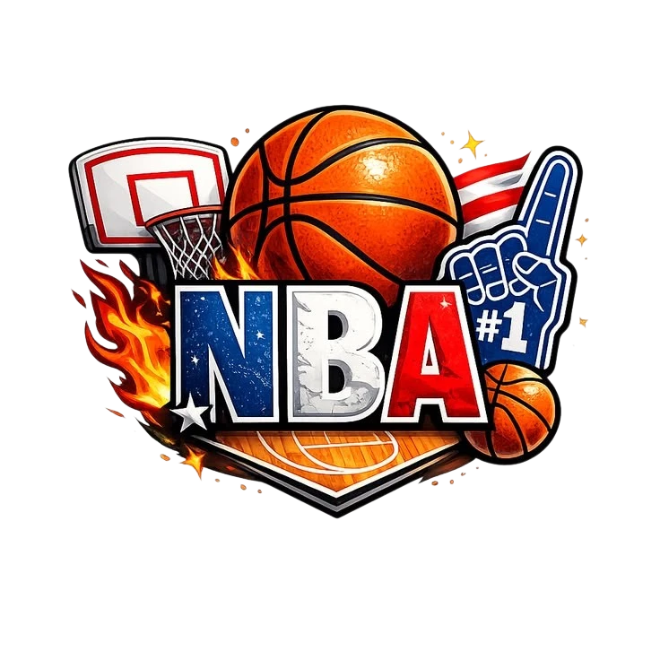 NBA basketball logo artwork
